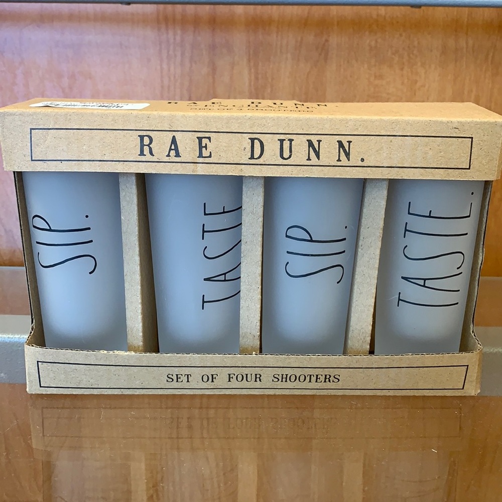 Rae Dunn Frosted Shooters